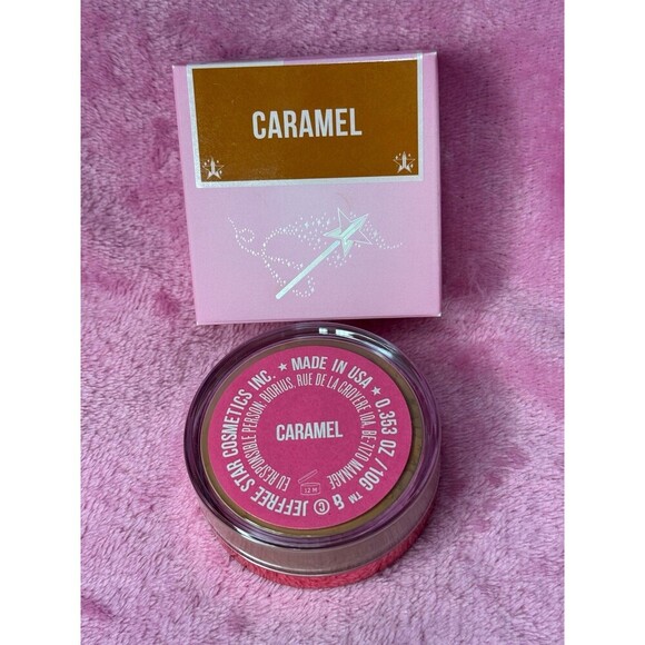 New~! Caramel Jeffree Star Cosmetics Magic Star Luminous Setting Powder NWT NIB - Picture 1 of 5